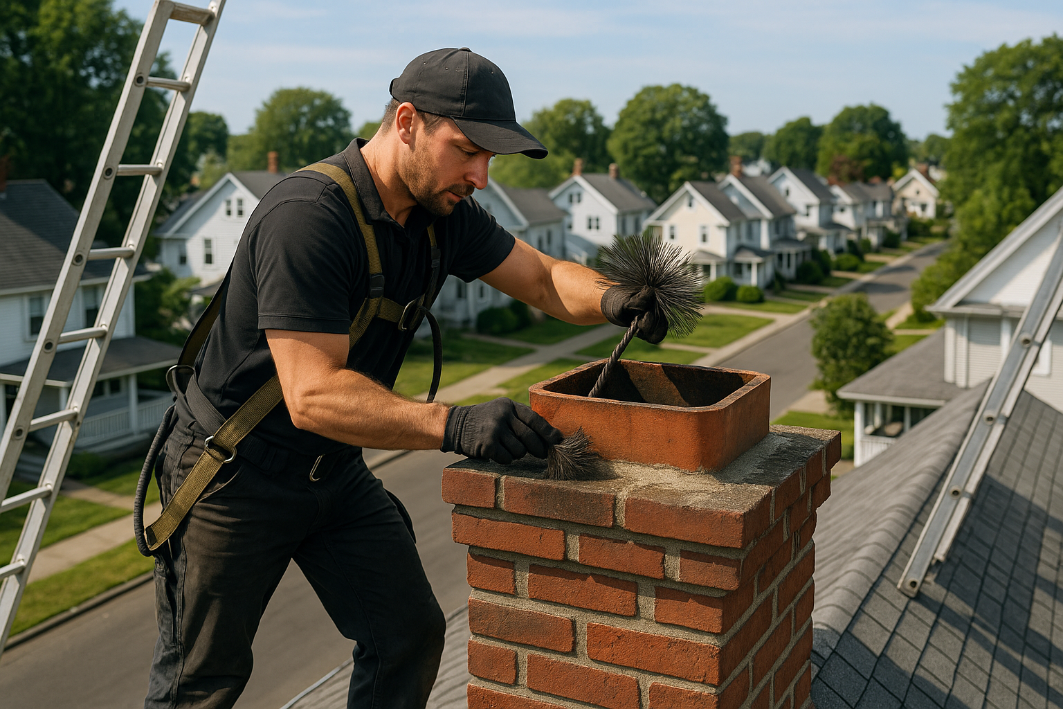 Chimney cap and damper Bridgeport CT