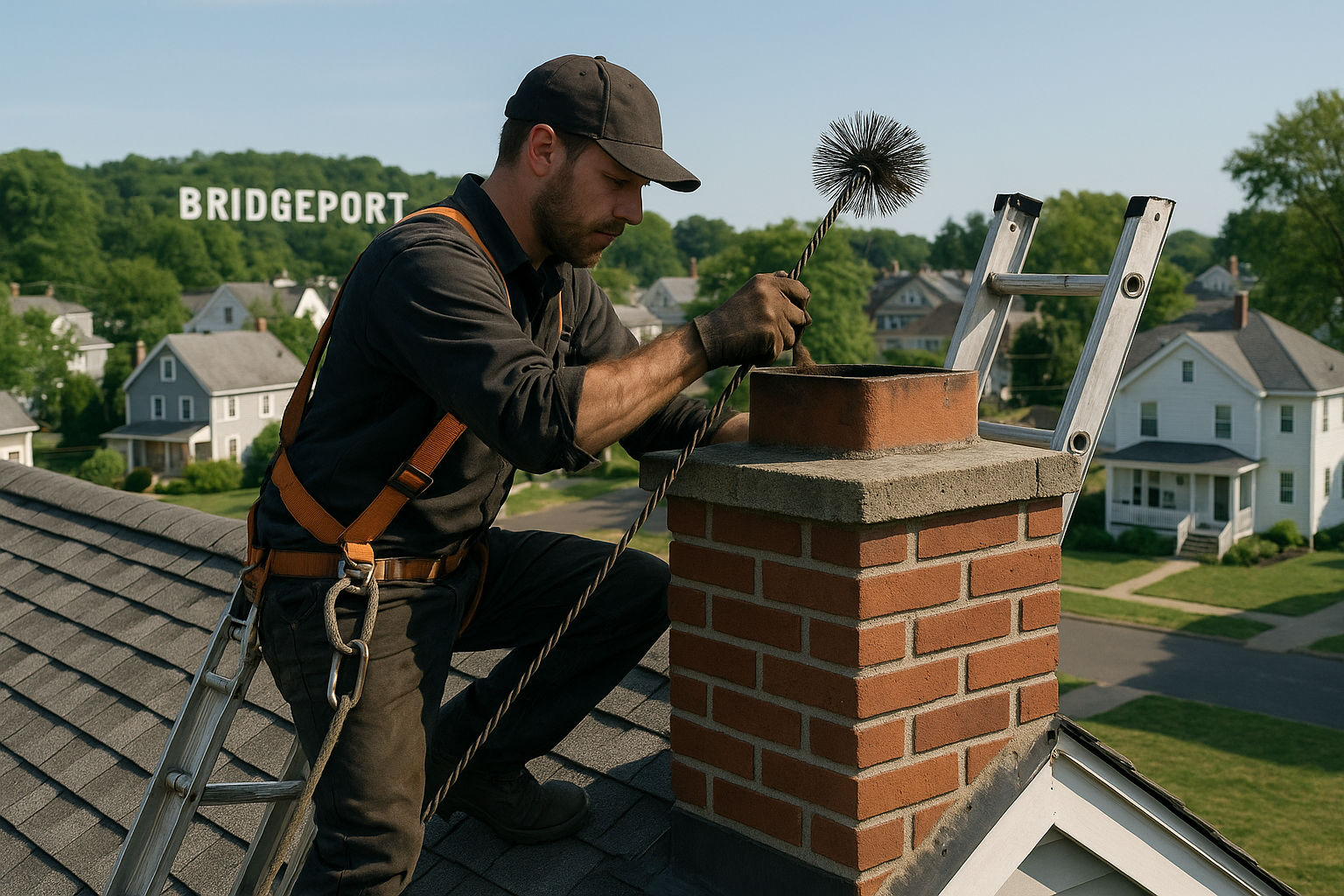 Fireplace tune-up service in Bridgeport CT